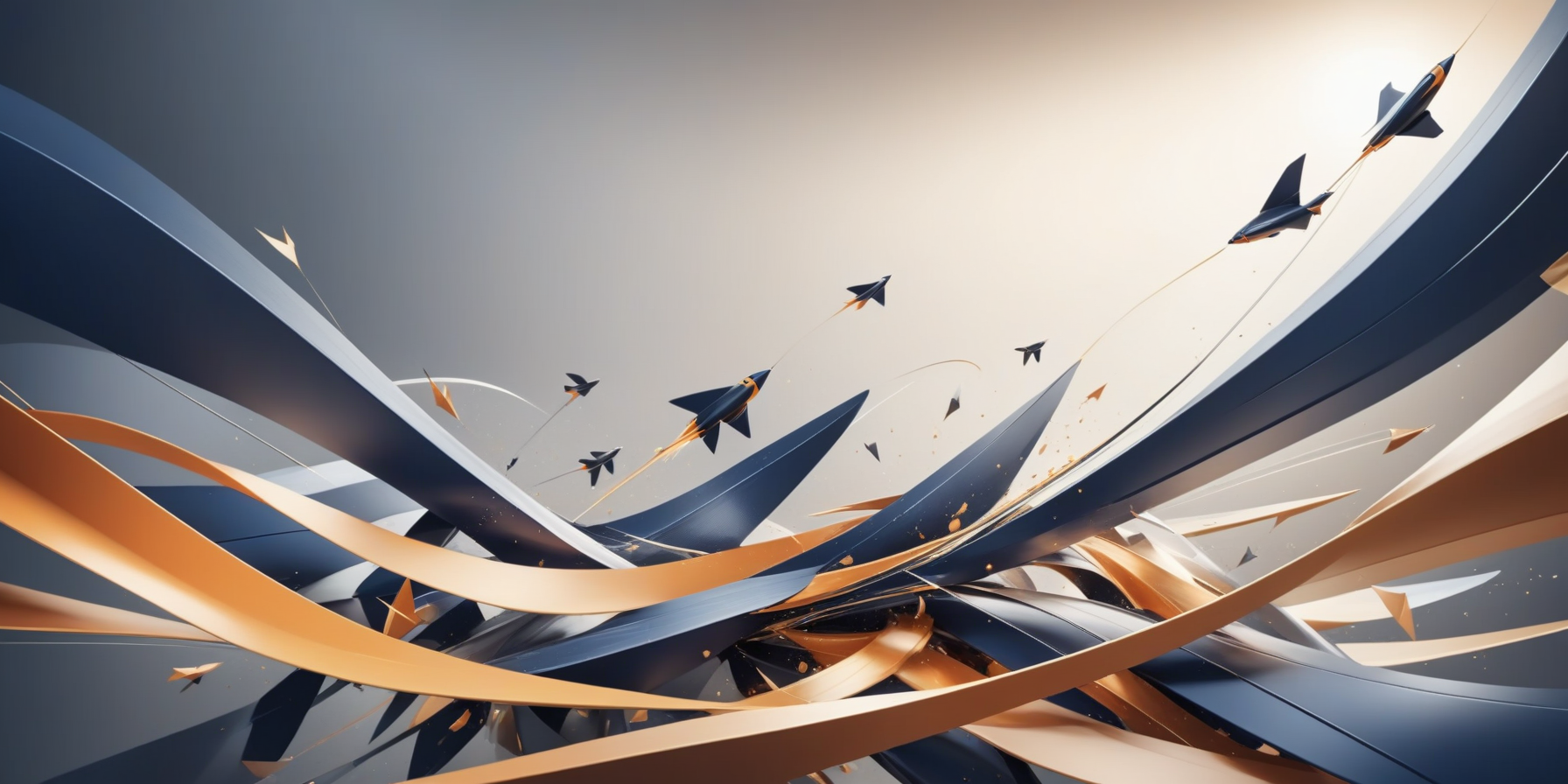Abstract illustration of trend migration and content strategy evolution